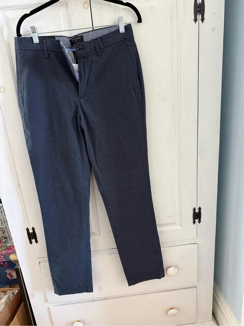Men's Banana Republic Navy Blue  Pants